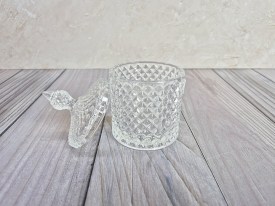 Caramelera bombonera vidrio alta labrada